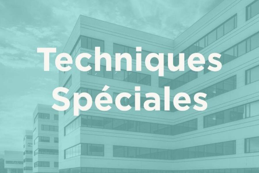 Plan as built, Techniques Spéciales – Centre Hospitalier CHC MontLégia Liège 